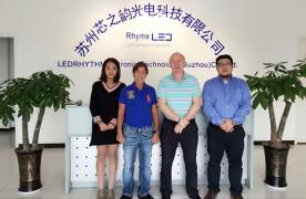 米国のFuture Energy Solutionsが2016年9月30日にledrhythmを訪問しました
