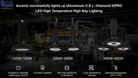 Arconic の点灯に成功 (Alcoa)--Diamond II-PRO
